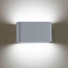 Zilveren buitenlamp modern, Bridlington, 4,5W, 3000K LED, IP54