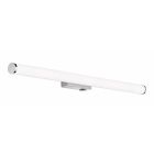 Chromen spiegelverlichting modern, Staby, 8,6W, 3000K LED, IP44, met schakelaar