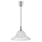 Aurora hanglamp, modern design, nikkel