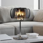 Moderne tafellamp Capucine, Chroom