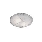 Witte plafonnière modern, Fortes