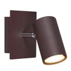 Roestkleurige wandspot modern, Kaso