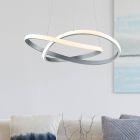 Nikkelen hanglamp modern, Aby, 27W, 3000K LED