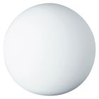 Lexie tafellamp, bolvormig, wit