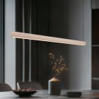 Beige hanglamp modern, Wishal, 29W, white switch LED, 3-staps dimbaar