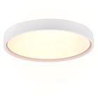 Witte plafonnière modern, Destin, 29W, warm tot koud wit verstelbare LED