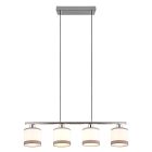 Witte hanglamp modern, Denley