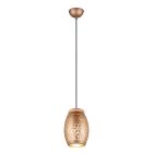 Taupe hanglamp modern, Delana