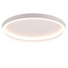 Witte plafonnière design, Gilbert, 20W, 3000K LED
