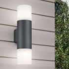 Antraciete buitenlamp modern, Fjelso, IP44