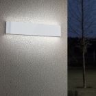 Witte buitenlamp modern, Bridlington, 8W, 3000K LED, IP54
