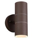 Roestkleurige up down wandlamp modern, Ossama, IP44