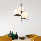 Witte hanglamp modern, Silkis