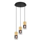Moderne hanglamp Amadi, messing, metaal