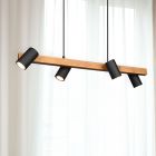 Zwarte hanglamp modern, Kaso