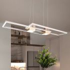 Bruine hanglamp design, Sohaib, 37W, warm tot koud wit verstelbare LED, 3-staps dimbaar