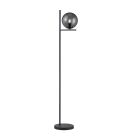 Antraciete vloerlamp modern, Silkis, met schakelaar