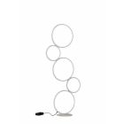 Witte vloerlamp Robon, metaal, modern, 36 watt