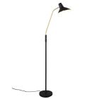 Zwarte vloerlamp klassiek, Merit