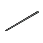 1 meter spanningsrail voor 2-fase railverlichting, zwart