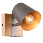 Vintage plafondspot Keira, nikkel, metaal