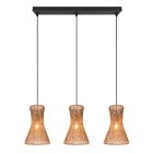 Papieren hanglamp zwart, Qasim