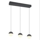 Antraciete hanglamp modern, Rigtje