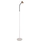 Bruine vloerlamp modern, Suradj, met schakelaar