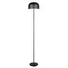 Zwarte oplaadbare vloerlamp modern, Dustin, 2,5W, 3000K LED, 3-staps dimbaar
