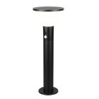 Zwarte staande buitenlamp op zonne-energie modern, Nebahat, 3W, 4000K LED, IP44