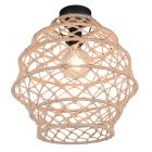 Bruine plafondlamp landelijk, Liduina