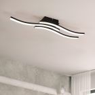 Zwarte plafondlamp Go, metaal, modern, 5w, 4000K LED