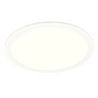 Witte plafonnière modern, Omaima, 17W, 3000K LED