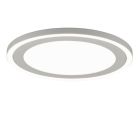 Witte plafonnière modern, Mirko, 16W, 4000K LED