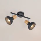 Zwarte plafondspot modern, Toos