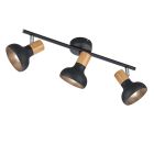 Zwarte plafondspot modern, Toos