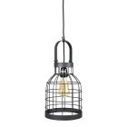 Industriële hanglamp Faber, Zwart