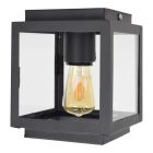 Vintage zwarte plafondlamp Mendor