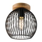 Industriële plafondlamp zwart, Wiro