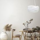 Moderne hanglamp wit, Tanno