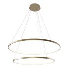 Design hanglamp goud, Kubra, 60W, warm tot koud wit verstelbare LED
