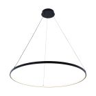 Design hanglamp zwart, Kubra, 36W, warm tot koud wit verstelbare LED