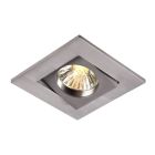 Aluminium inbouwspot chroom, Safiyah