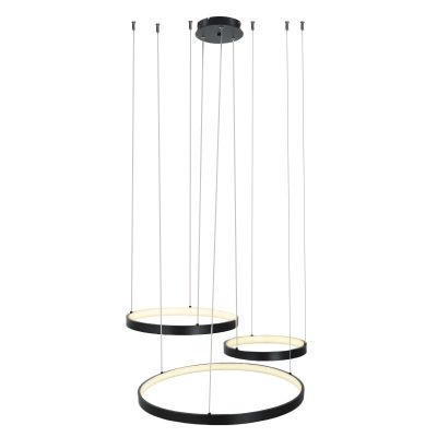 Design hanglamp zwart, Giorgio, 60W, 2700K LED