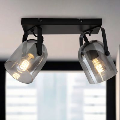 Design plafondspot grijs, Clyde