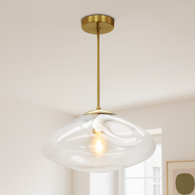 Design plafondlamp transparant, Evita