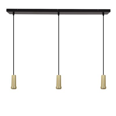 Aluminium hanglamp zonder kap goud, Rika