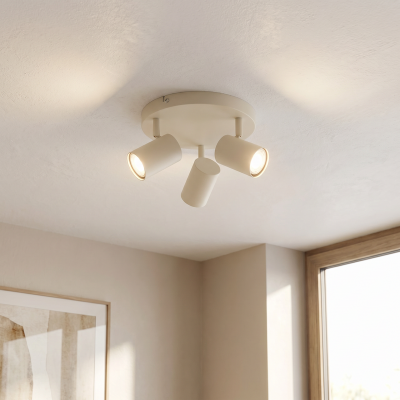 Moderne plafondspot beige, Elena