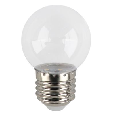 Olucia E27 LED lamp, P45, 1W, 1800K, IP44