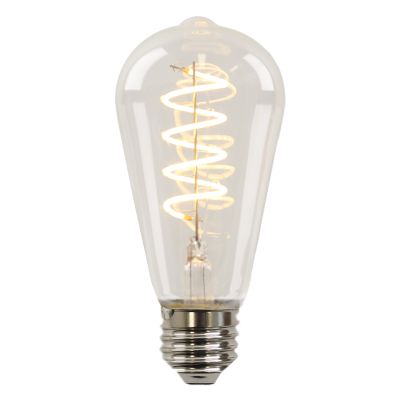 Dimbare Olucia E27 LED Edison lamp Tuelo, 4W, 2700K